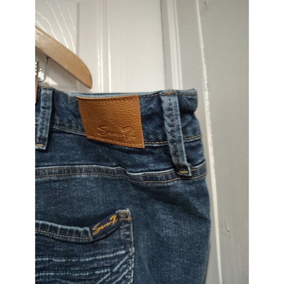 Seven7 Jeans Women Plus 30/32 Wide Leg Stretch Button ClosureLimited Edition NWT - Picture 7 of 10